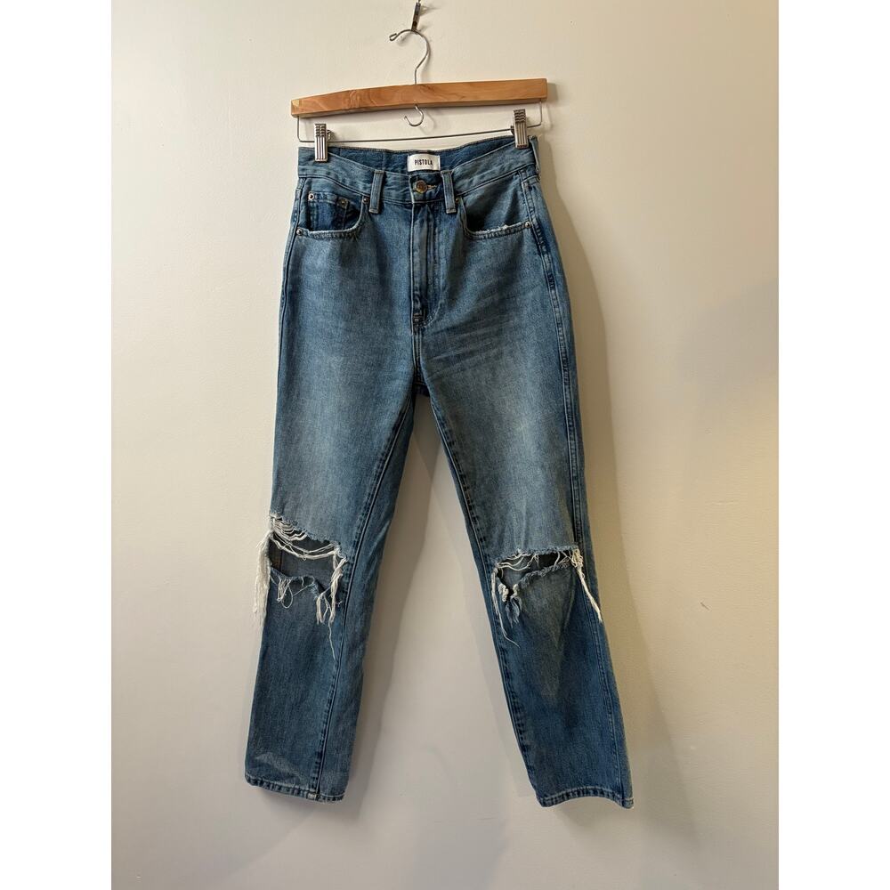 Pistola Ripped Knee Jeans Size 25